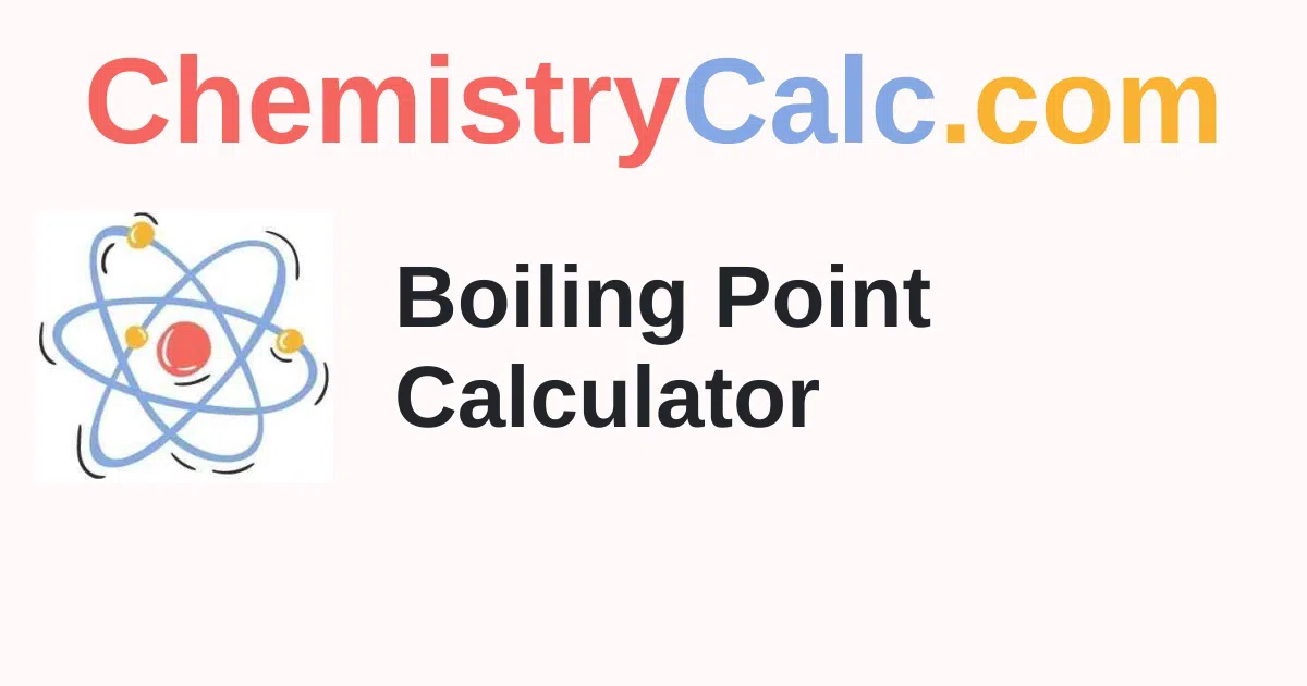 Boiling Point Calculator
