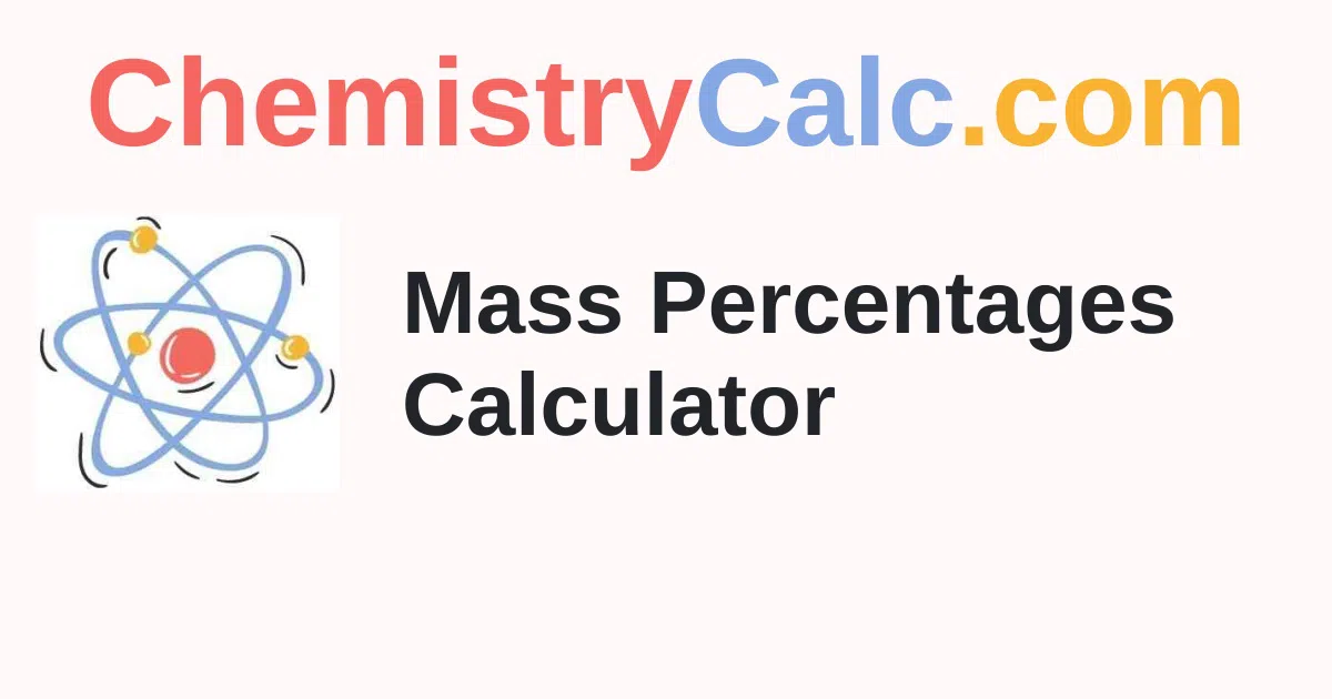 Find Mass Percentage of Elements In Compound