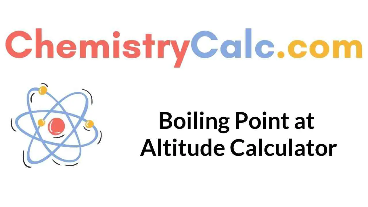 boiling-point-at-altitude-calculator