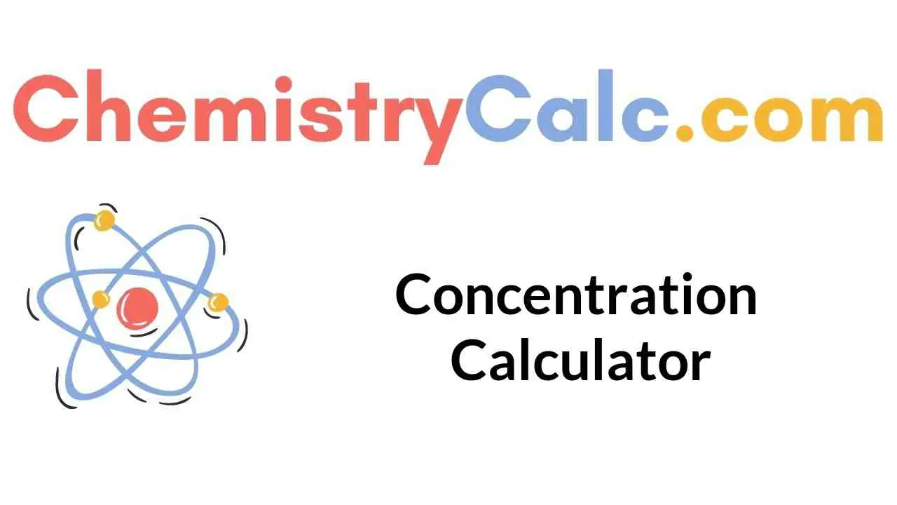 Concentration formula