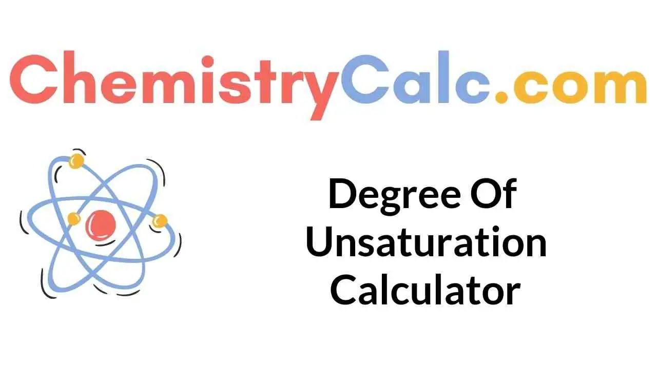 degree-of-unsaturation-calculator