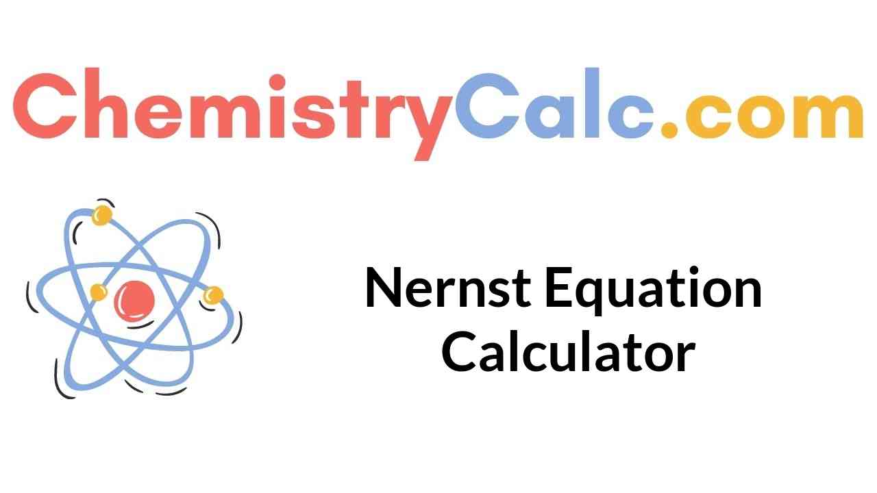 nernst-equation-calculator