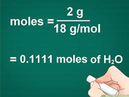 Number of Moles Formula